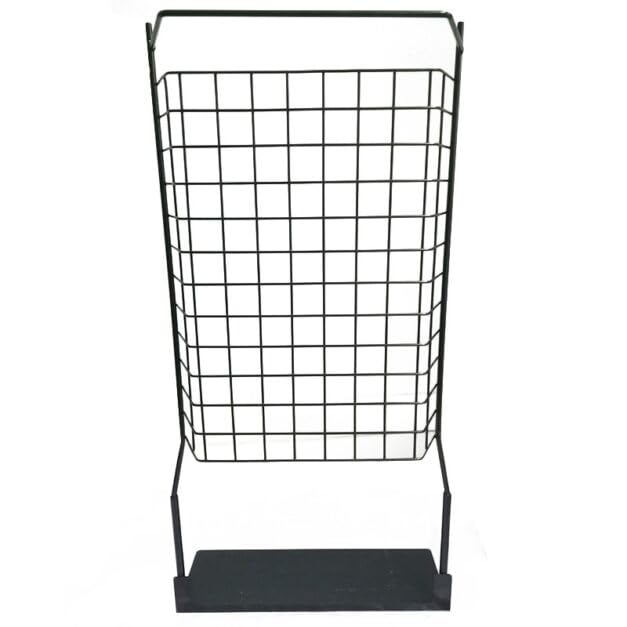 BRICOQUI Griglia salva ustioni con piedistallo per stufe a pellet e legna antiscottatura modello con piedistallo 37x83 cm