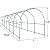 Multi-Size Large Garden Support Arch Frame Climbing Plant Arch Arbor for Flowers/Fruits/Vegetables (19.6ft x 7ft x 7.2ft)