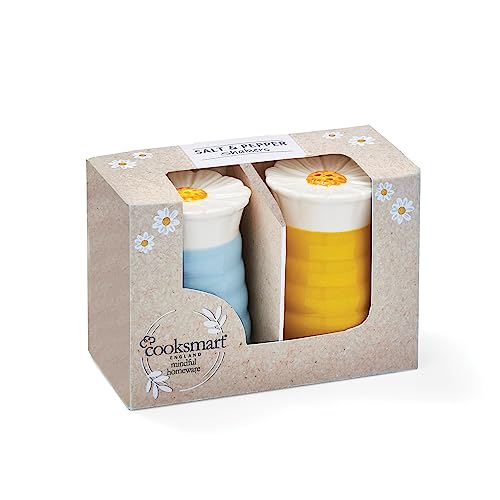 Cooksmart British Designed Salt and Pepper Sets, English Meadows - Image 2