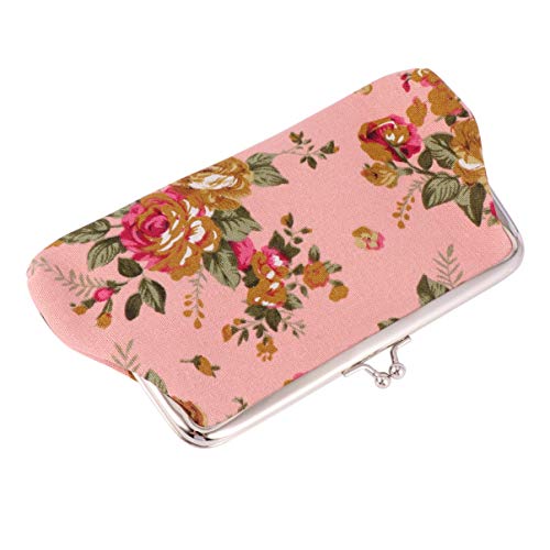 NUOBESTY Mulheres Flor Carteira Carteira de Embreagem Cocktail Bolsas Titular Do CartÃ£o Bolsa Titul