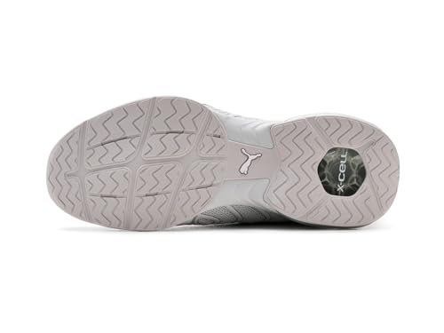 PUMA Women's Voltra Running Shoes, Feather Gray-PUMA White-PUMA Silver, 10.5 - image 6