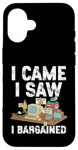 I Came I Saw I Bargained Yard K[W Z[ TCN XgA X}zP[X iPhone 16 p