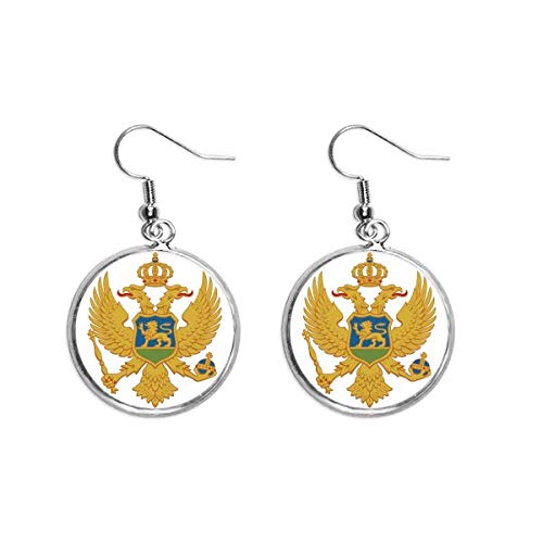 Pendiente de plata de Montenegro en cerámica para regalar a coleccionistas