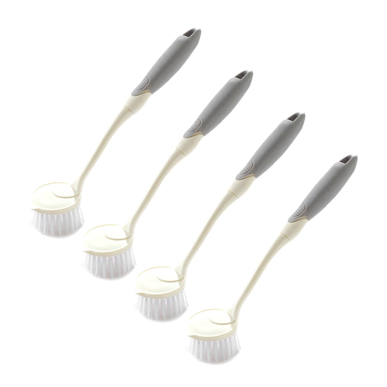 2 Sätze Teiliges Reinigungspinsel Mit Langem Griff Multifunktionale Küchenspülbürste Für Töpfe Pfannen Und Schwer Erreichbare Stellen 4 Stück * 2