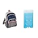 CAMPINGAZ Backpack Sac à dos isotherme Bleu Foncé 14 L & Accumulateur de Froid Freez'Pack M5 - Lot de 2