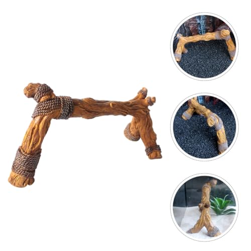 Branche d'angle reptiles en résine réaliste pour grimper - 8
