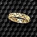 Ross-Simons Italian 14kt Yellow Gold Openwork Leaf Ring. Size 10