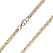 Produktbild MATERIA Damen Herren Kette 333 Gold - massiv Goldkette Panzerkette 2,4mm flach 60 cm - Made in Germany #K99-60cm