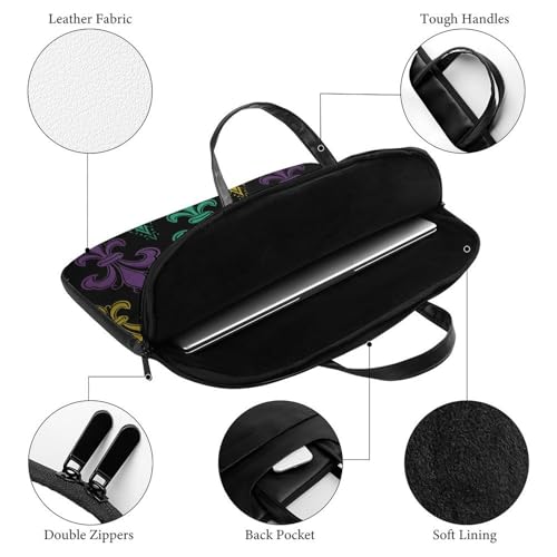 Bolsa para portátil 17'' impermeable con asa y estampado miniatura 3
