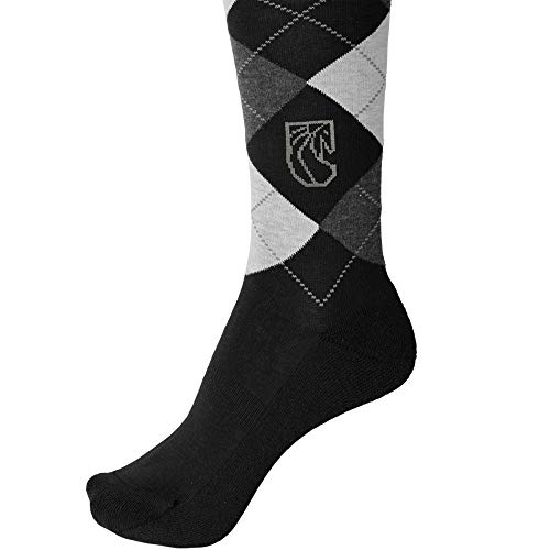 Image of Pramoda 3 Pairs Equestrian Riding Socks for Horse Riding & Tall Boot Knee High Socks for Women