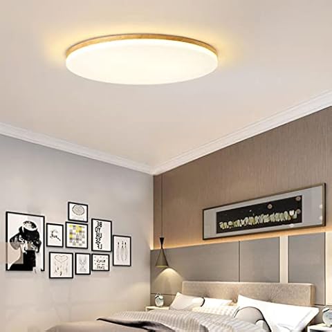Plafonnier LED en bois Generic Cover