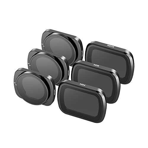 Skyreat Camera Lens ND Filters Set 6 Pack-(ND4, ND8, ND16, ND4PL, ND8PL, ND16PL) Compatible with DJI Osmo Pocket, Pocket 2 Gimbal Camera - Thumbnail 2