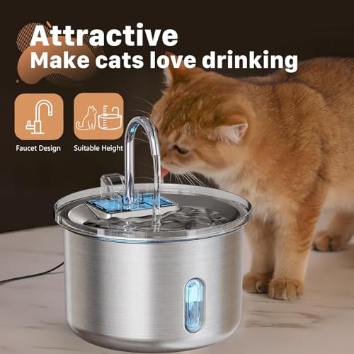 Fuente automática para perros y gatos capacidad grande miniatura 4