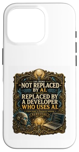 AI Funny Developer Programmer Coders�ɒu���������܂���B �X�}�z�P�[�X iPhone 16 Pro �p