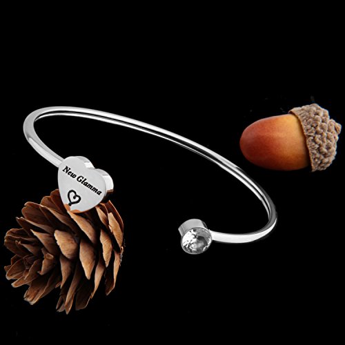 PLITI Glamma To Be New Glamma Grandma Bracelet Promoted To Grandma 2018 Jewelry Pregnancy Announcement Gift for Grandma4