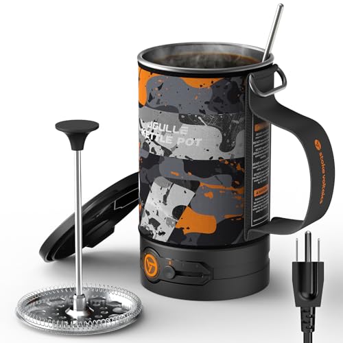 STOKE VOLTAICS Electric French Press Coffee Maker