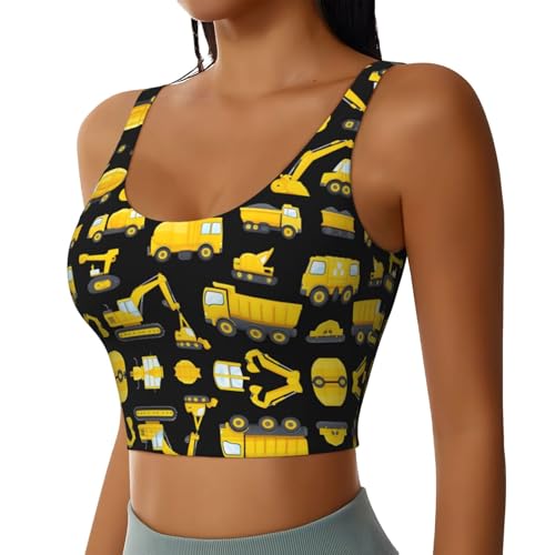 Women's Summer U-Shaped Back Yoga Bra Athletic Vest Outfit