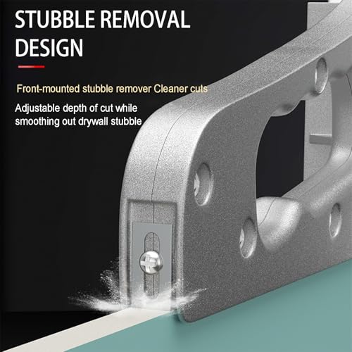 Outil de coupe pliable pour cloison sèche, coupe-gypse à la main, plage de coupe de 1,5 à 61 cm, épaisseur 8 à 12 mm, pour une coupe précise des cloisons sèches