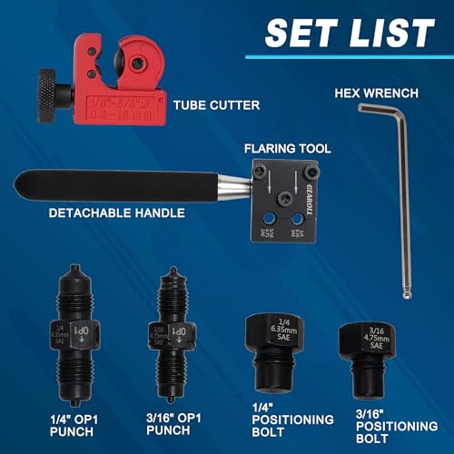 GEAROLL Double Flare Tool Kit