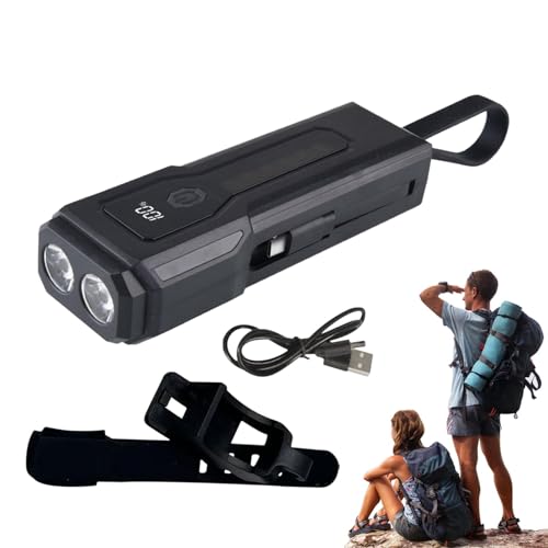 Luz de bolso, lanterna de trabalho, Luz LED portátil para ciclismo, Lâmpada resistente à água com fu