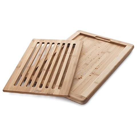 LACOR Bamboo Bread Cutting Board, Brown, 40 x 30 x 2 cm Cover