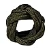 Handmade Neckerchief Slide Woggle for Scouts Paracord Turks Head Knot Green by KNOTS SO FAST (Olive Drab)