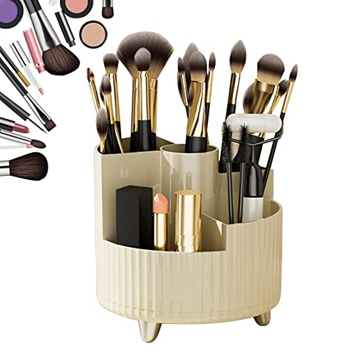 Support pour pinceaux de maquillage, rotation à 360°, récipient de – vue 7