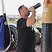 Extreme MIST - GoMist Misting & Drinking Bottle - Personal Mister - Cooling Water Bottle w/Easy-Drink Spout - Stainless-Steel Double Wall Insulated - Portable Misting - Midnight Black, 25oz/750ml