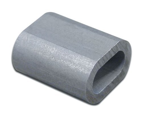 Morsetto Fermaglio In Alluminio Per Filo In Teflon Sniafil Misura 4 Mm 100 Pz