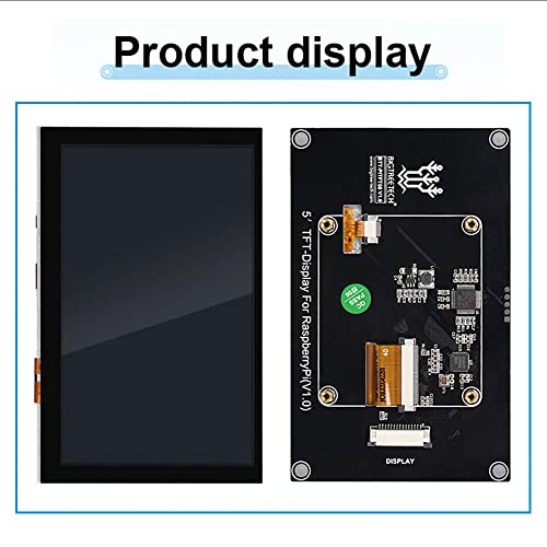 Bigtreetech Upgrade Pitft50 V2.0 Graphic Smart Display Dsi Interface 5 Inch Lcd Touch Screen Suitable For Raspberry Pi #TOP6