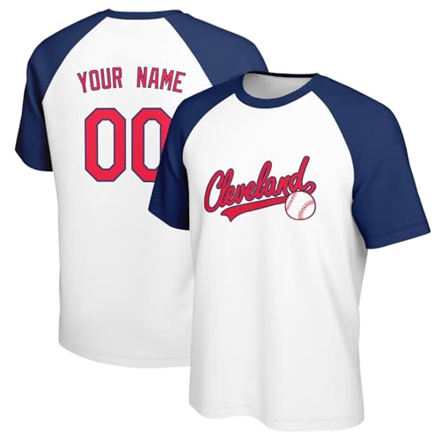 Image of ANTKING T-Shirt Custom Name Number Crewneck Short Sleeve for Men Youth Gifts