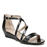 LifeStride Sandalias Yolanda para mujer, Negro -, 39 EU