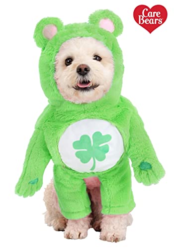Disfraz Care Bears Good Luck Bear para perro, verde, mediano miniatura 2