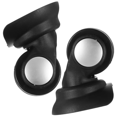 2pcs Luggage Replacement Wheel Swivel Caster Wheels for Suitcase and Trolley Easy Installation Travel Luggage Parts Smooth Bearings