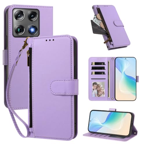 �P�[�X�J�o�[ �Ή��@�� for Motorola Signature 5G / X70 Air Pro/Edge 70 Ultra�y�E�H���b�g�i�t�@�X�i�[�������X�g�X�g���b�v�t���j�A�J�[�h�X���b�g4�{��������1�A�}�O�l�b�g���X�^���h�@�\�zPurple