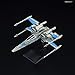 Bandai Namco Star Wars Vehicle Model 011 Blue Squadron Resistacce X-Wing Fighter Model Kit(Japan Import) (BAN219553)