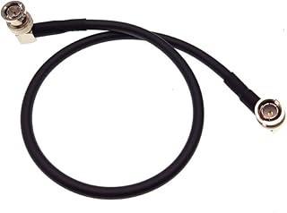 MCCAMSTORE SDI Cable BNC Cable 6G/12G (Canare LV-61S), HD-SDI/ 12G-SDI/4K/8K, Coaxial SDI Video Cable Precision Video Cable, 75 ohm SDI in/SDI Out (Black,80cm)