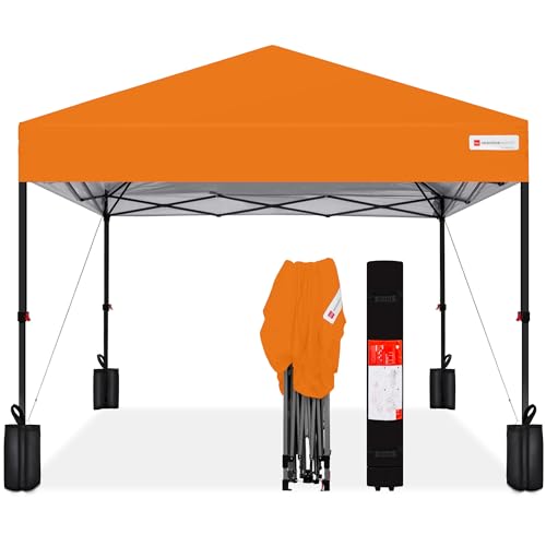 Best Choice Products 8x8ft Pop Up Canopy Tent, Outdoor...