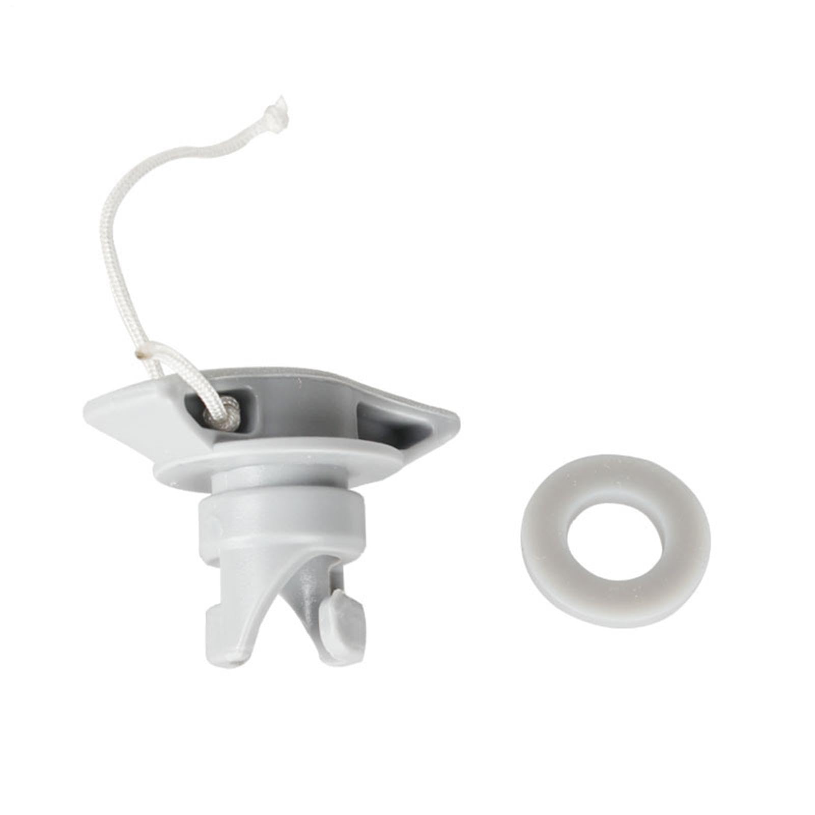 Genérico Tapón Válvula Aire Bote - Compatible 8 Agujeros | Cierre Espiral Giratorio de Alta Presión | para Kayak Tabla Paddle Surf Río Playa, Cubierta para Embarcaciones Inflables, PVC Resistente