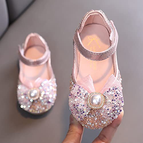 Wide Toddler Shoes Girls Children Shoes Fashion Flat Bottom Shoes with Diamond Single Shoe Kids Shoes2
