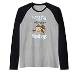 Photo Gallery solo un ragazzo che ama monkey gorilla zookeeper animal zookeeper maglia con maniche raglan Photo Gallery solo un ragazzo che ama monkey gorilla zookeeper animal zookeeper maglia con maniche raglan