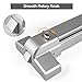 A BST Push Bar Door Lock Panic Exit Device with Exterior Lever,Stainless Steel Panic Bar for Commercial Emergency Push Door Hardware for 28”-36” Metal Wood Exit Door
