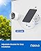 Noorio 3W Portable Solar Panel for Security Camera Outdoor Wireless (for B200S), Solar Charger for Security Camera Outdoor Wireless, Includes 10ft Cable