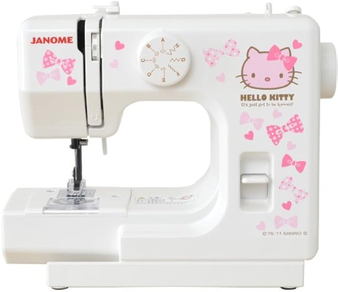 Janome [Hello Kitty] compact white sewing machine KT-W
