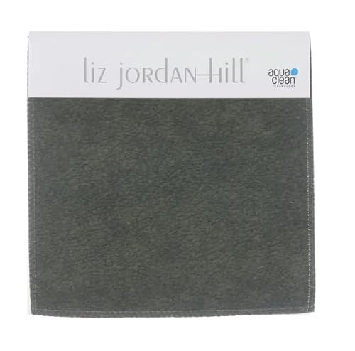 Liz Jordan Hill Luxury Brindle Upholstery Fabric, AC Marina, Pesto 128