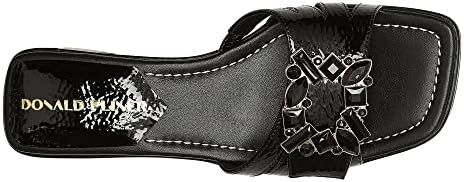 Donald Pliner Women's Slide Sandal, Black, 6 | Image 7