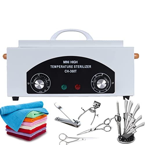 Esterilizador de aire caliente desinfección calor seco alta temperatura esterilizador 300W 200℃ máquina para instrumentos cosméticos esterilizador de uñas Cover