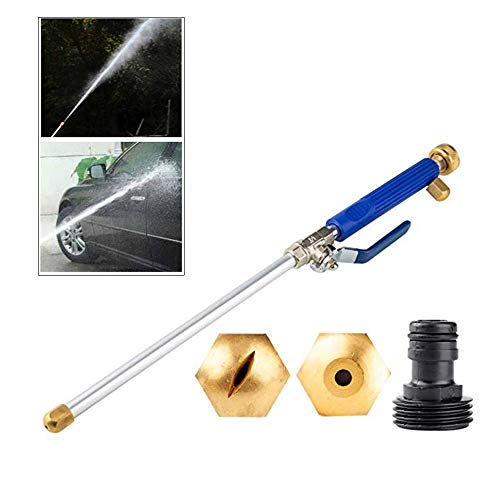 BPOOR 2-in-1 high pressure power washer for car,High Pressure Glass Cleaner Jet,Garden Watering Sprayer Water Spray Guns High Pressure Cleaner Hoses Flexible Nozzles For Car Wash & garden cleaning