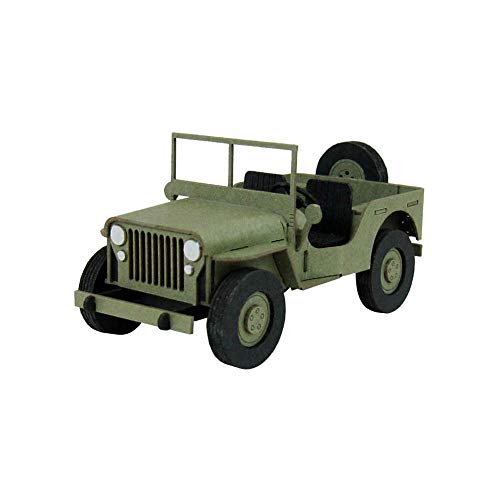 Miniftuart ML01-152 véhicule militaire 1/60 maquette papier carton à monter