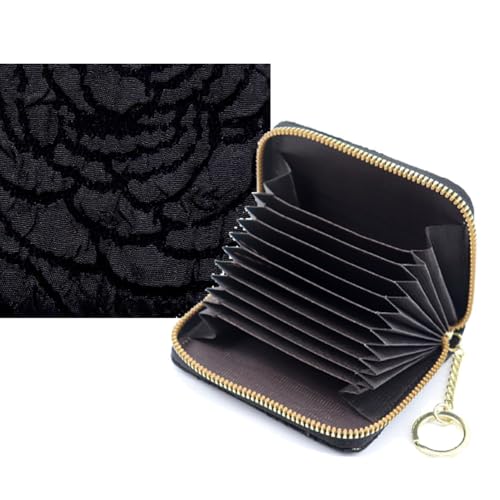 Ladies Purse Wallet, PU Leather Purse with Multiple Card Slots and Compartments, Lady Credit Card Holder with Zipper, Solid Color Wallet for Women, Girls (Pink)3